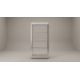 Timothy Oulton Aviator Blackhawk Hercules Bookcase in Spitfire is a monumental, industrial - Image 2 of 2