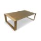 Strata Coffee Table Sophisticated Strata Coffee Table, expertly crafted with a striking golden - Image 2 of 5