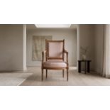 Louis XVI style Armchair "Lerouge" is a quintessential example of the neoclassical movement in