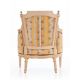 A Pair of Louis XVI easy chair "Lerouge" Copy after work signed Lerouge – The back is curved and - Image 8 of 8