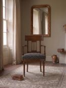 A Fine Directoire Style Mahogany – Toned Fauteuil Armchair, Après François – Honoré – Georges