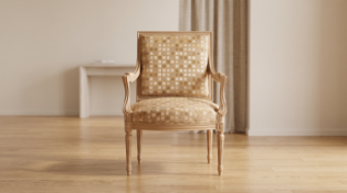 A Louis XVI/Early Empire Style fauteuil armchair, Après Jacob Desmalter, This distinguished armchair