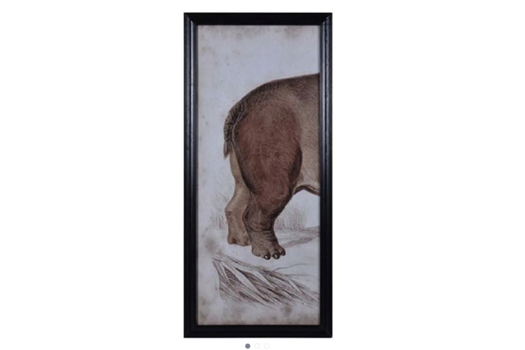 Timothy Oulton "Animal Hippo" Complete Triptych Set (Left, Center, Right) — Offered as a complete - Image 4 of 7