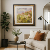 Floral Bouquet Wall Art Charming Floral Bouquet Wall Art piece, featuring an impressionistic