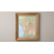 Timothy Oulton Classic Maps Los Angeles Art (100 x 82cm) The Timothy Oulton Classic Maps Los Angeles - Image 1 of 2