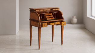 Louis XVI style Cylinder Lady's Desk 