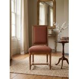 Cabriolet Chair "Roussin" – Louis XVI Style An exquisite example of French neoclassical design, this