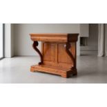 Console Table "Pichon" is a refined interpretation of the Restauration style, capturing the