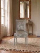 Louis XVI Style Side Chair Sené – Chatard Style This elegant side chair is executed in the highly