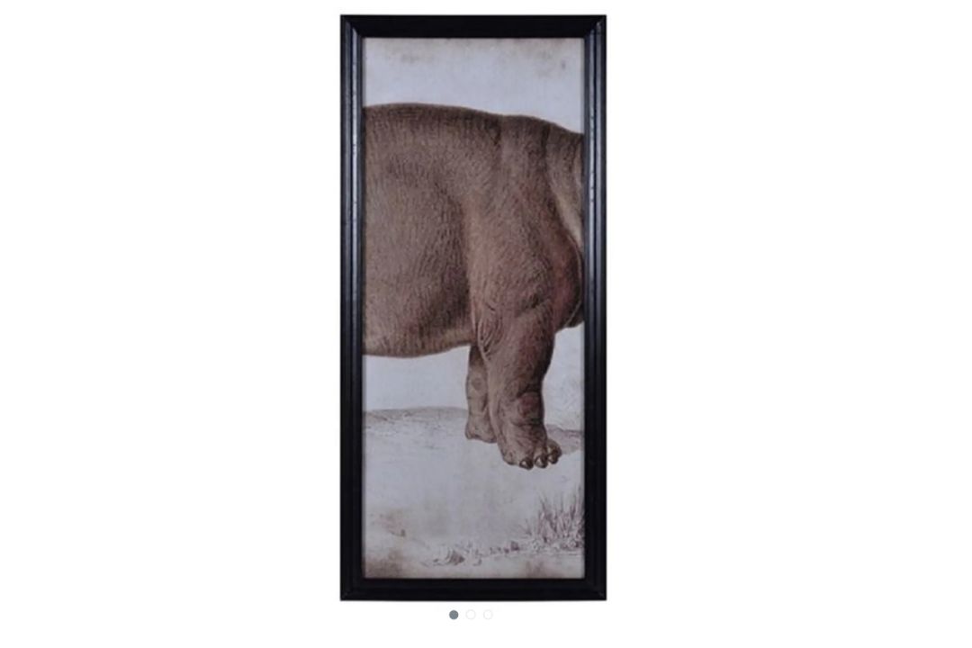 Timothy Oulton "Animal Hippo" Complete Triptych Set (Left, Center, Right) — Offered as a complete - Image 6 of 7