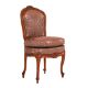 Louis XV style Chauffeuse Chair, a low – seated fireside chair (from the French chauffer, to heat) - Image 6 of 9