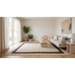 Timothy Oulton Gaziantep Border Carpet 425 x 313cm The Timothy Oulton Gaziantep Border Carpet (