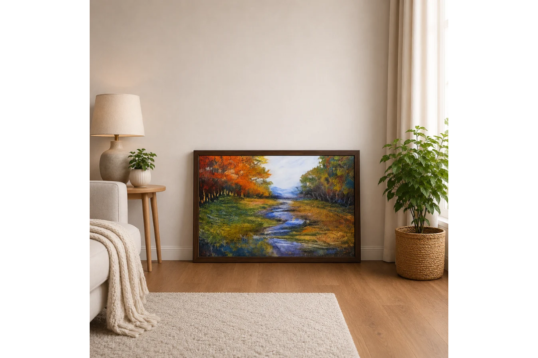 Tranquill Dreams Wall Art Serene Tranquil Dreams Wall Art piece, featuring a large-scale scenic