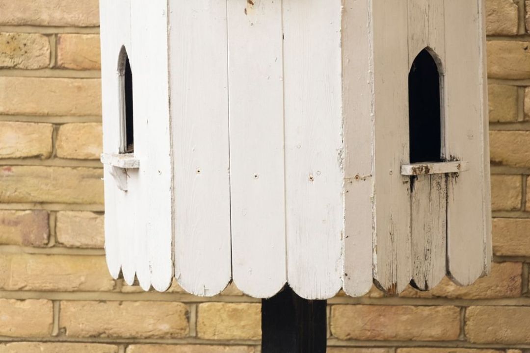 An Impressive Vintage Monumental Freestanding Timber Dovecote Standing at over 3.2 metres tall, this - Image 5 of 11