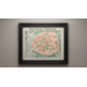 Timothy Oulton Classic Maps Paris Art (100 x 82cm) The Timothy Oulton Classic Maps Paris Art is an - Image 2 of 2