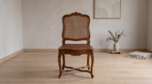 Chaise Amand Riche in Louis XIV Style is a masterful example of late 17th – century menuiserie,