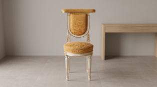 Louis XVI Gaming Chair (specifically known as a Voyeuse or Ponteuse) is an exceptional realization
