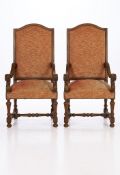 A pair of Louis XIV Style Armchair – Josselin Edition This elegant armchair is a refined homage to