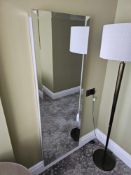 Electrimirror high-specification illuminated full-length dressing mirror featuring a substantial