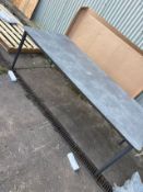 Antibes 220 x 100cm Rectangle Dining Table - Anthracite