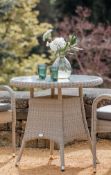 Cherington 80cm Round Table - Nutmeg