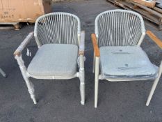 Antibes Dining Chair Mocha x 2
