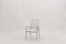 GD Sofia Textilene Armchair - Grey White x6