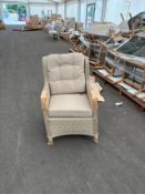 Chedworth Hi-Back Armchair - Sandstone