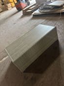 Kingscote Large Rectangle Modular Coffee Table with Ceramic Top - Cloud