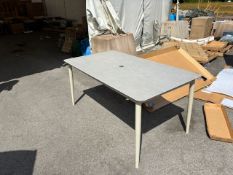 Antibes 160 x 90cm Rectangle Dining Table - Mocha