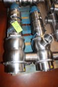 STAINLESS STEEL SANITARY VALVE DUAL 4 IN.