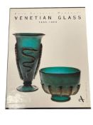 1992 ROSA BAROVIER MENTASTI VENETIAN GLASS 1890-1990 ART GLASS COFFEE TABLE BOOK