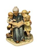 EXCLUSIVE EDITION M.I. HUMMEL GOEBEL FIGURINE NO. 620 A STORY FROM GRANDMA NO. 817/10,000 TMK 7