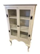 THREE TIER WOOD STORAGE CABINET