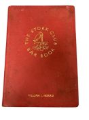 1946THE STORK BAR BOOK CLUB BY LUCIUS BEEBE LEATHER BOUND BOOK