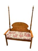 AMERICAN COUNTRY STYLE BENCH MADE FROM MAPLE TWIN BED