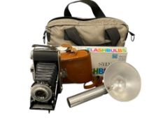 1950'S VENTURA 69 FOLDING CAMERA MADE BY AGFA GERMANY U.S. ZONE