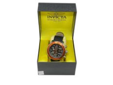 MEN'S INVICTA AVIATOR LIMITED EDITION WRISTWATCH MODEL NO. 18776