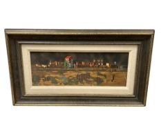 BOB BYERLEY AMERICAN ARTIST PRINT ON BOARD TITLED RAINY AFTERNOON