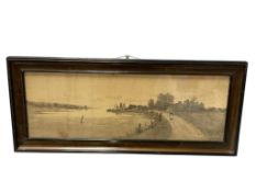 EDWARD LOYAL FIELD AMERICAN ARTIST ORIGINAL ETCHING LANDSCAPE