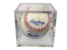 2004 WOLF PACK BASEBALL AUTOGRAPHED TEAM BASEBALL