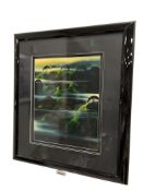 EYVIND EARLE DISNEY BACKGROUND ILLUSTRATOR LIMITED EDITION SERIGRAPH TITLED EARLY MORNING FOG