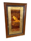 CSABA MARKUS HUNGARIA BORN ARTIST LIMITED EDITION HAND FINISHED SERIGRAPH TITLED CONSTATINA