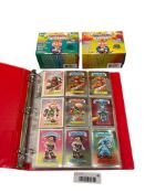 1986 GARBAGE PAIL KIDS SERIES 4 AND 5 PLUS 2021 TOPPS CHROME SERIES 4 AND 5 STICKER CARDS