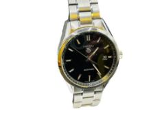 MEN'S TAG HEUER CARRERA DATE CALIBRE 5 AUTOMATIC WRISTWATCH