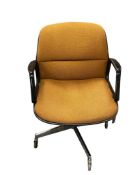 1970'S CHARLES POLLOCK STYLE EXECUTIVE OFFICE CHAIR