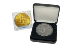 2021 MEXICO CENTENNIAL COMMEMORATIVE .999 FINE SILVER TWO TROY OUNCE COIN