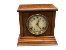 ANTIQUE SESSIONS CLOCK CO. 8-DAY, HALF-HOUR STRIKE MANTLE CLOCK WITH CATHEDRAL GONG