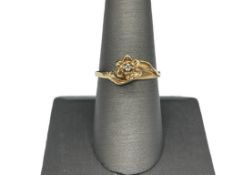 14K YELLOW GOLD DESIGNER SIGNED RING BY CHESTERFIELD JEWELERS OF NEW YORK
