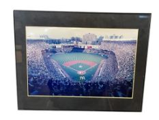 PANORAMIC PHOTOGRAH OF THE ORIGINAL NEW YORK YANKEES FIELD